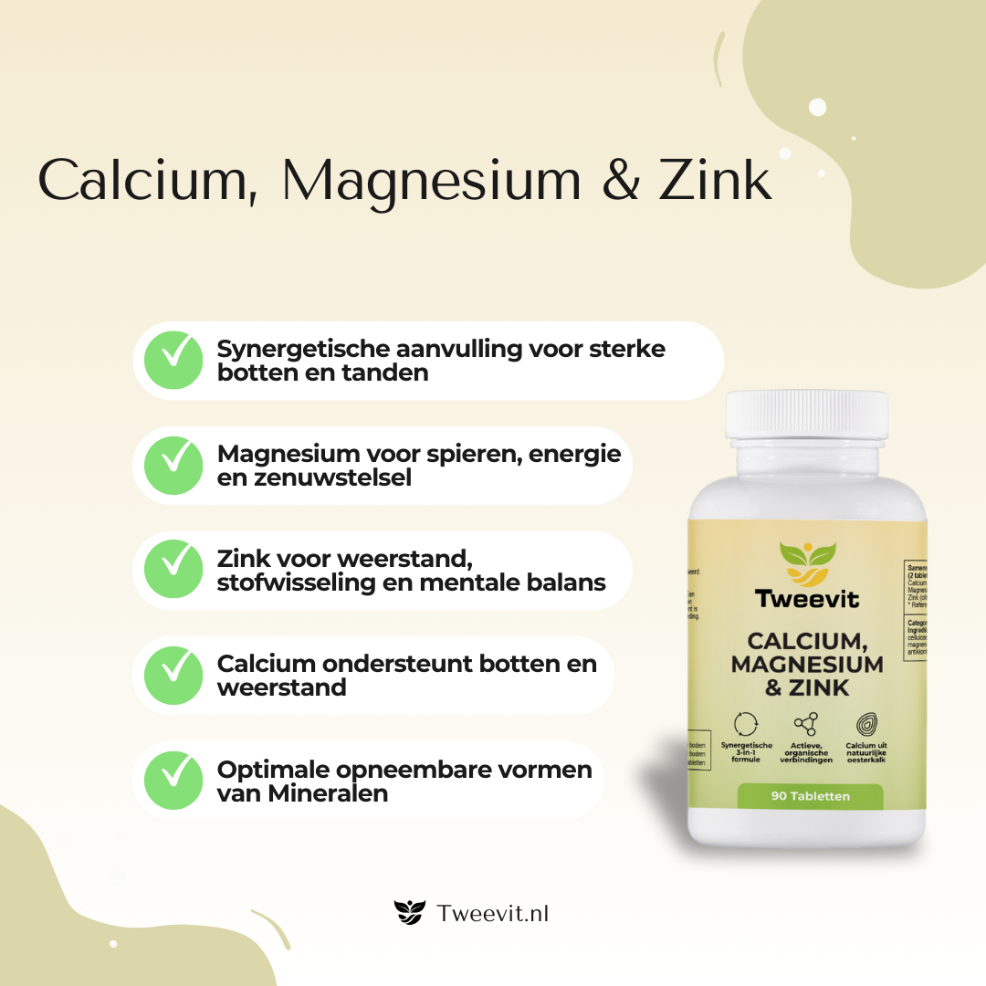 Calcium, Magnesium & Zink